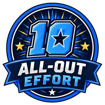 All-Out Effort badge